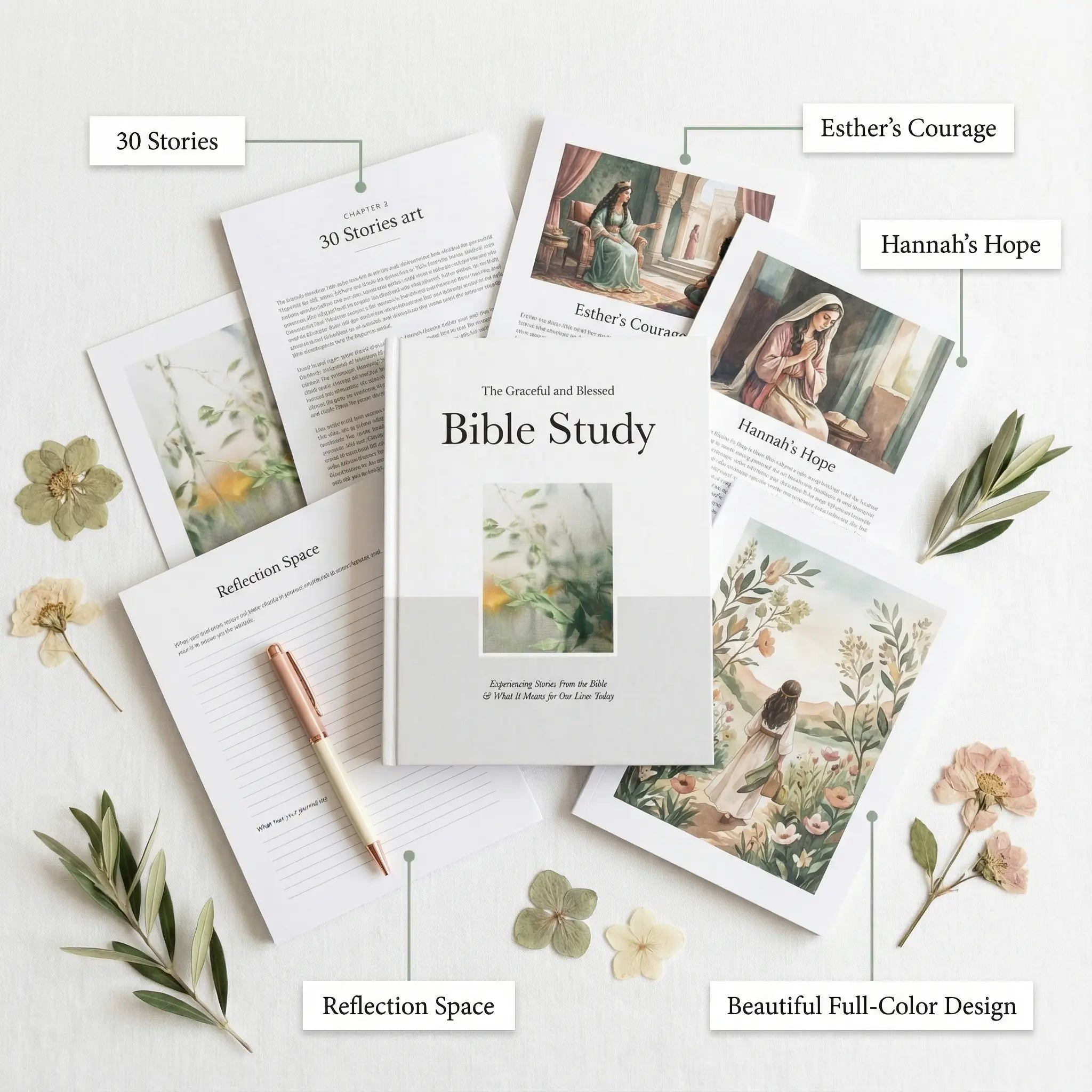 Bible in a Year: 52-week Study & The Good and Beautiful Bible Stories